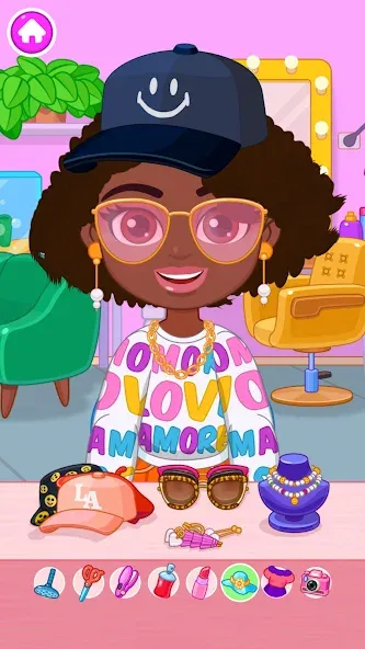 Hair salon [МОД Бесконечные монеты] Screenshot 2