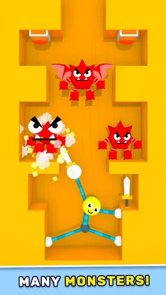 Stretch Guy (Стретч Гай) [МОД Menu] Screenshot 5