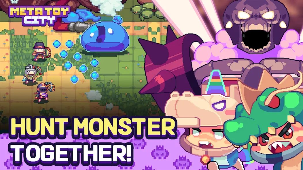 HeroZ & ToyZ : Meta Toy City [МОД Menu] Screenshot 1