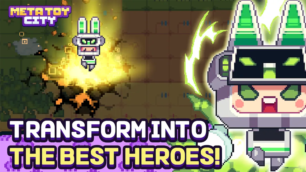 HeroZ & ToyZ : Meta Toy City [МОД Menu] Screenshot 2