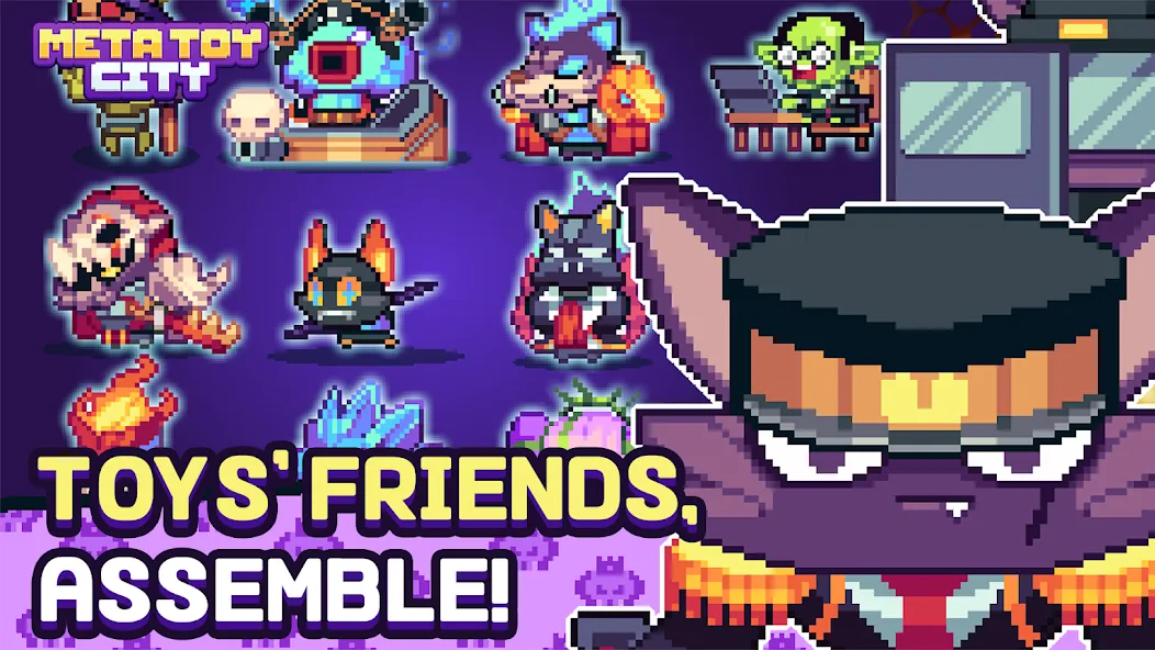 HeroZ & ToyZ : Meta Toy City [МОД Menu] Screenshot 3