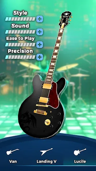 Guitar Band: Rock Battle (Гитарная группа) [МОД Menu] Screenshot 2