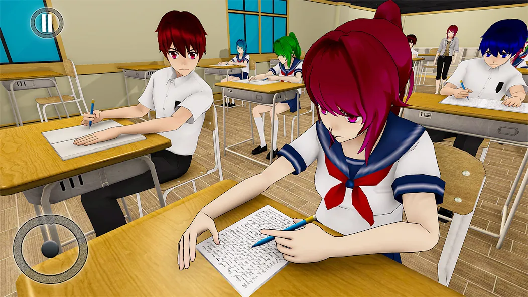 Anime Girl School Teacher 3D [МОД Все открыто] Screenshot 1