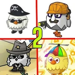 Взлом Угадай ютубера Chicken Gun 2  [МОД Много денег]