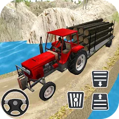 Взлом Rural Farming - Tractor games  [МОД Mega Pack]