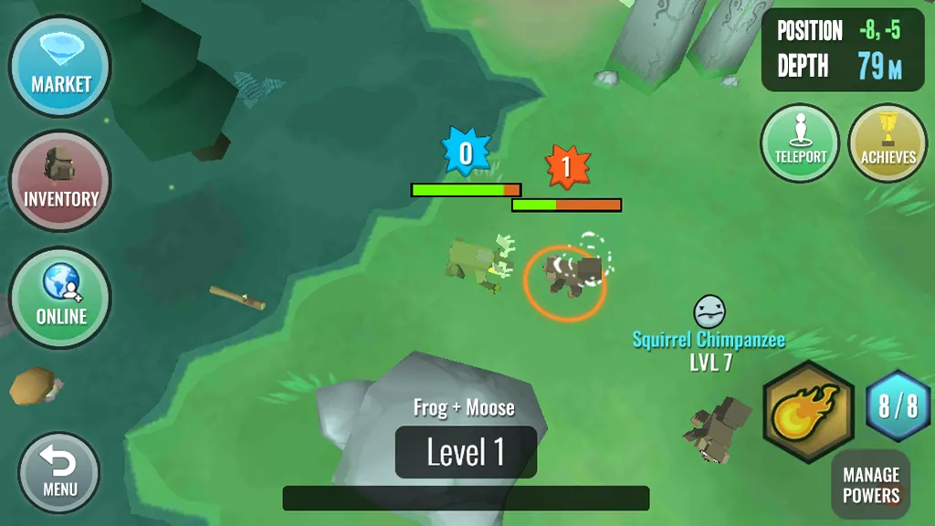 Hybrid Animals [МОД Menu] Screenshot 4