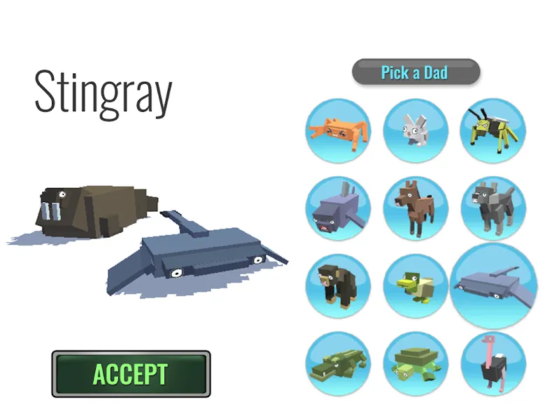 Hybrid Animals [МОД Menu] Screenshot 5