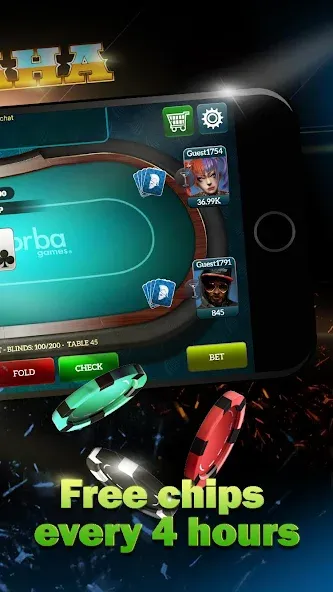 Live Poker Tables–Texas holdem [МОД Бесконечные монеты] Screenshot 4
