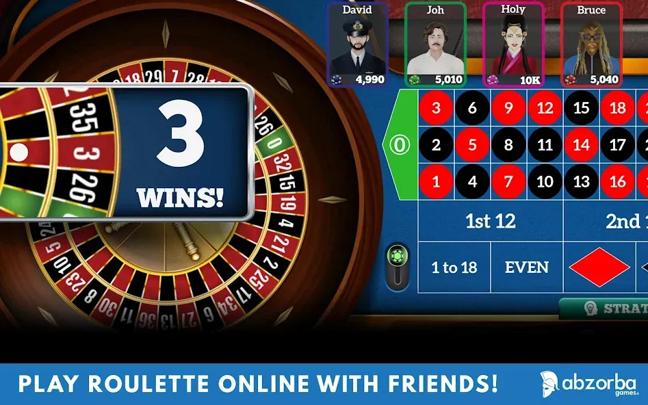 Roulette Live Casino Tables (Рулетка Лайв) [МОД Все открыто] Screenshot 1