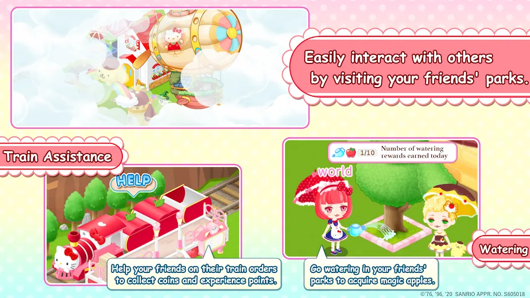 HelloKittyWorld2 Sanrio Kawaii (ХеллоуКиттиВорлд2 Санрио Каваии) [МОД Меню] Screenshot 5