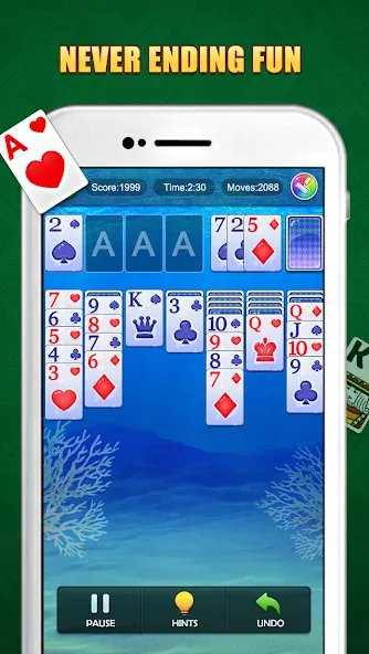 Solitaire Puzzle : Card Jigsaw (Солитер головоломка) [МОД Все открыто] Screenshot 2