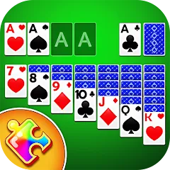 Скачать взлом Solitaire Puzzle : Card Jigsaw (Солитер головоломка)  [МОД Все открыто]