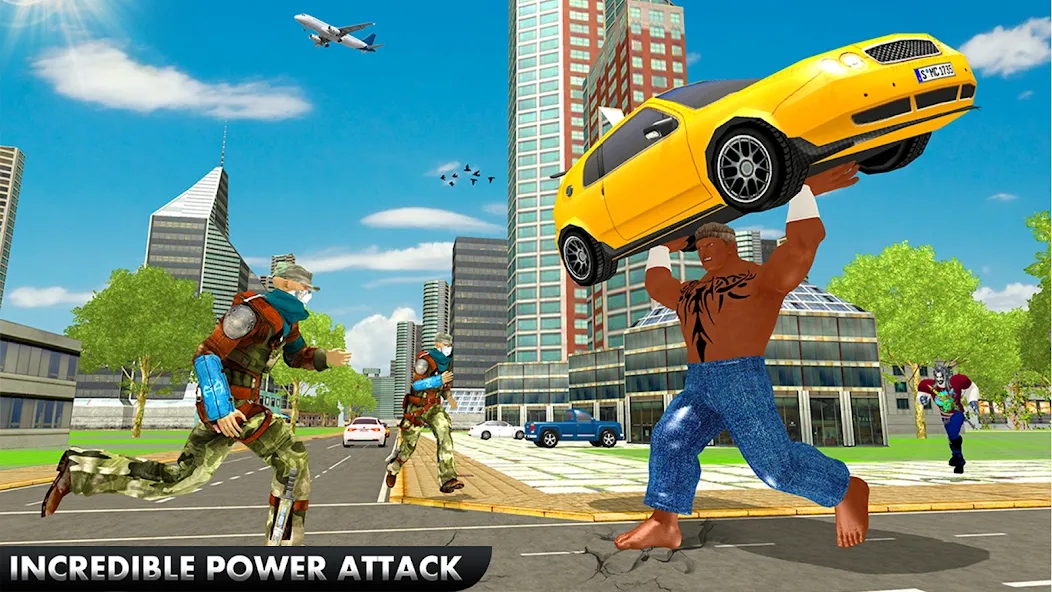 Black Monster Hero City Battle [МОД Много денег] Screenshot 3