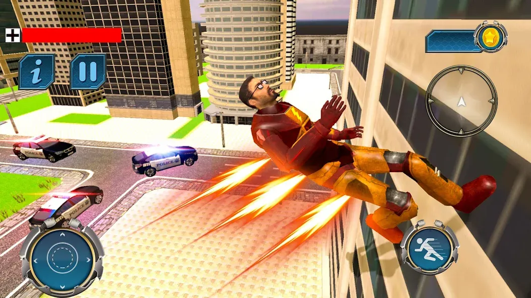 Light Superhero Speed Hero [МОД Бесконечные деньги] Screenshot 1