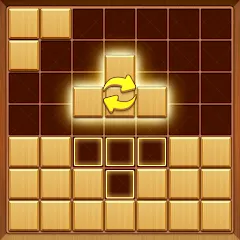 Взломанная Wood Block Puzzle Addictive  [МОД Все открыто]