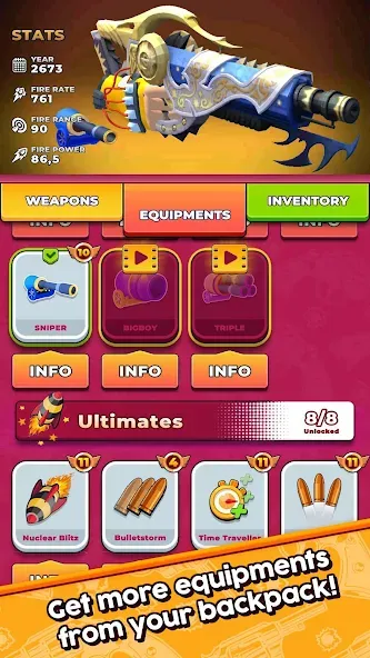 Weapon Craft Run (Уипон Крафт Ран) [МОД Unlocked] Screenshot 3