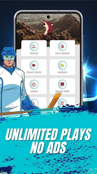 Astonishing Hockey Manager (Астонишинг Хоккей Менеджер) [МОД Unlimited Money] Screenshot 3