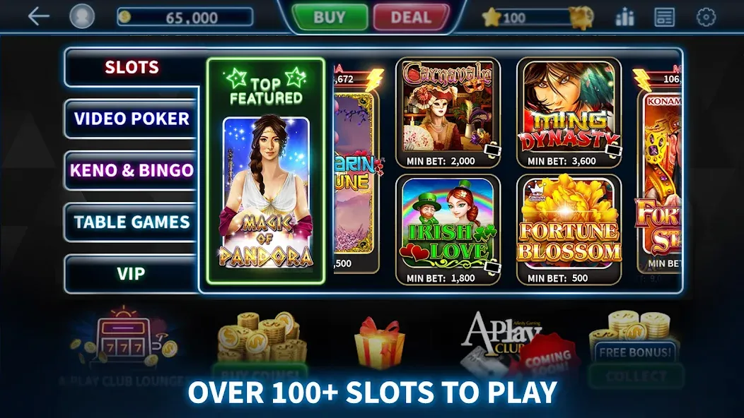 A-Play Online - Casino Games [МОД Mega Pack] Screenshot 2