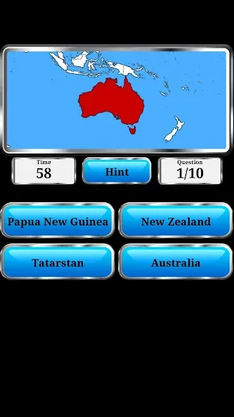 World Geography - Quiz Game [МОД Меню] Screenshot 2