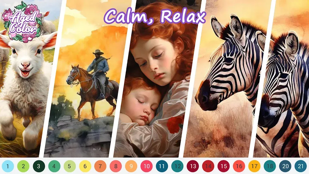 Aged Color (Эйджед Колор) [МОД Бесконечные монеты] Screenshot 3