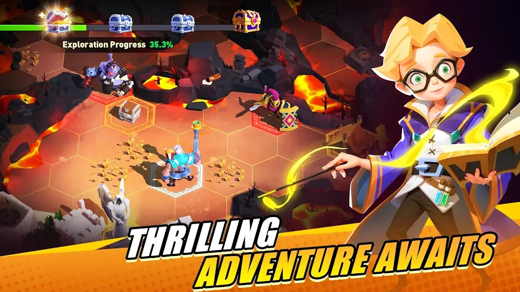 Valor Legends: Idle RPG (Валор легенды) [МОД Menu] Screenshot 5