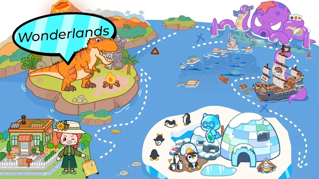 Aha World: Baby Care (Аха Ворлд) [МОД Бесконечные монеты] Screenshot 5