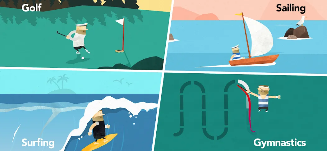 Fiete Sports - 37 Sport Games (Фите Спортс) [МОД Меню] Screenshot 3