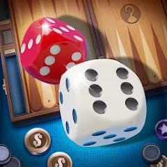 Скачать взломанную Backgammon Legends Online  [МОД Много монет]