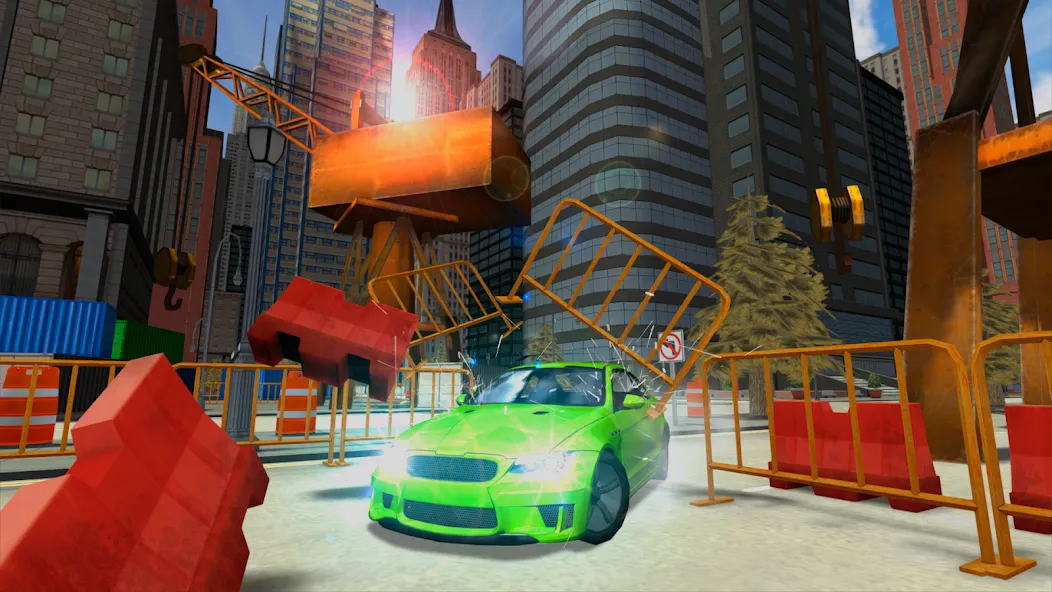 Car Driving Simulator: NY (Симулятор вождения автомобиля) [МОД Много монет] Screenshot 4