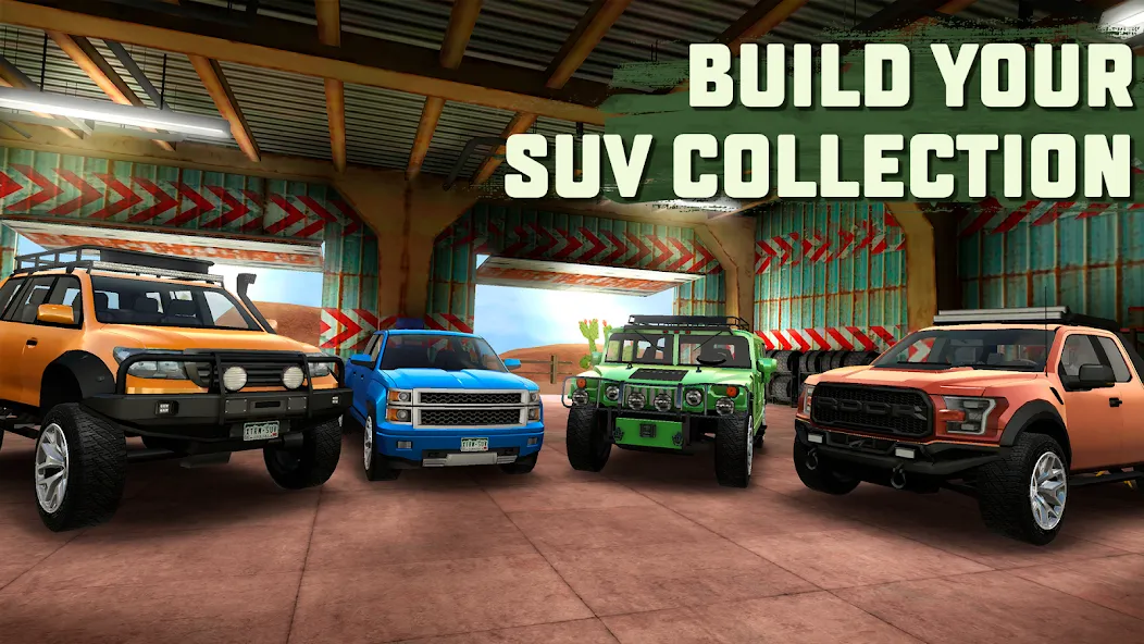 Extreme SUV Driving Simulator (Экстримный симулятор вождения внедорожников) [МОД Меню] Screenshot 4