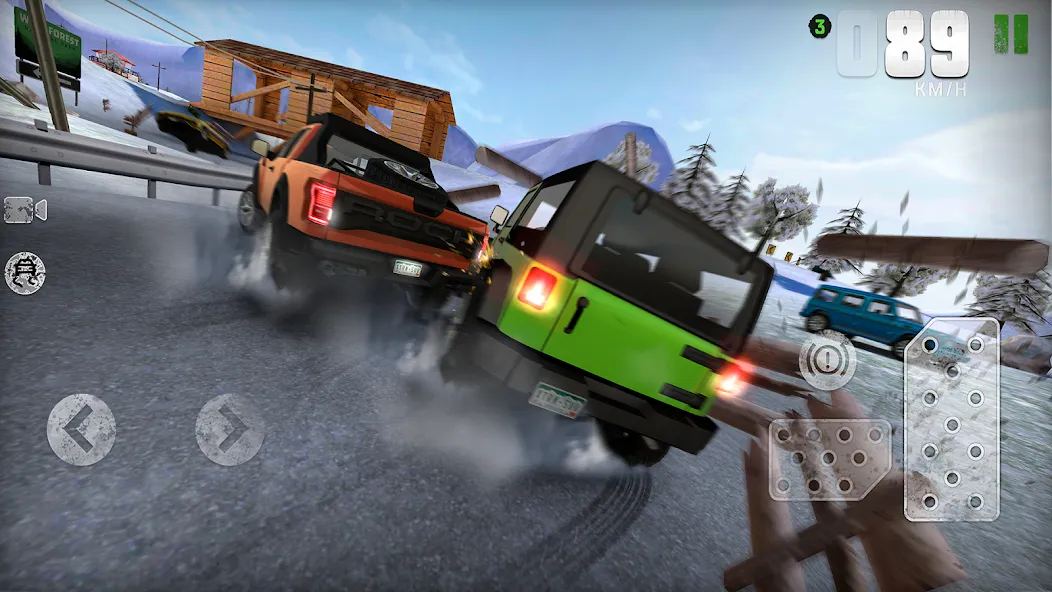 Extreme SUV Driving Simulator (Экстримный симулятор вождения внедорожников) [МОД Меню] Screenshot 5
