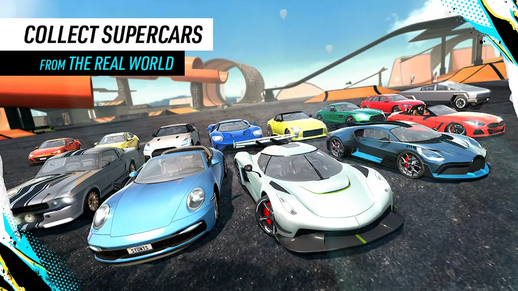 Car Stunt Races: Mega Ramps (Кар Стант Рейсы) [МОД Unlimited Money] Screenshot 5