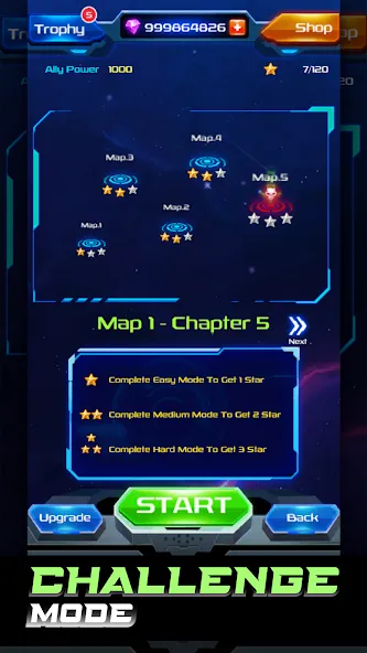 Galaxy Attack: Space Shooter (Гэлэкси Аттак) [МОД Бесконечные деньги] Screenshot 4