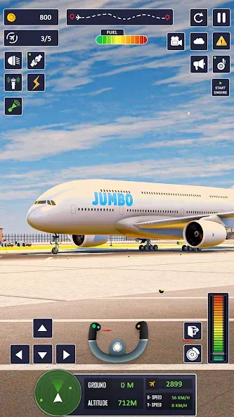 Airplane Game Flight Simulator [МОД Unlimited Money] Screenshot 4