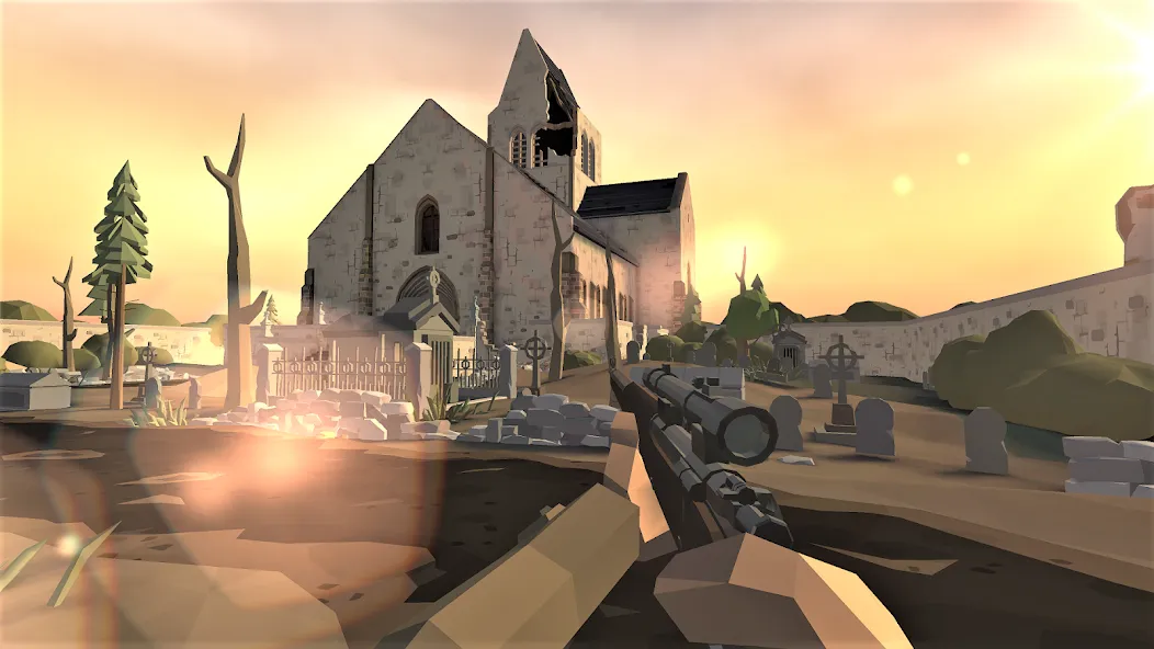 World War Polygon: WW2 shooter (Ворлд Вар Полигон) [МОД Unlocked] Screenshot 3