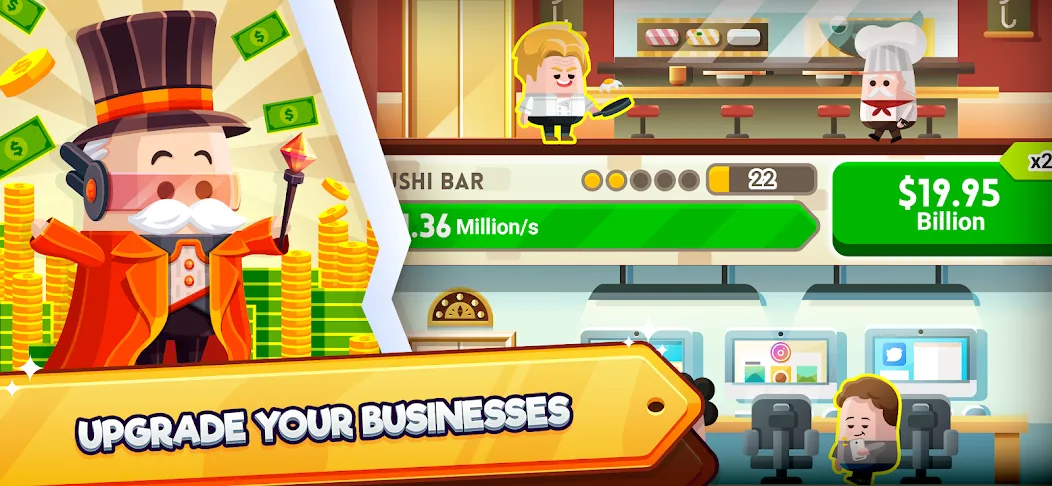 Cash, Inc. Fame & Fortune Game [МОД Menu] Screenshot 3