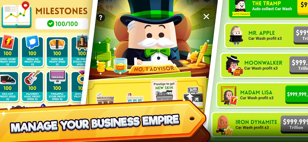 Cash, Inc. Fame & Fortune Game [МОД Menu] Screenshot 4