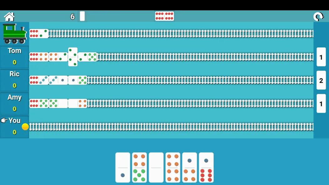 Train Dominoes (Трейн Доминос) [МОД Меню] Screenshot 2