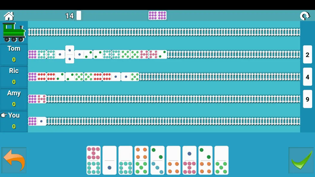 Train Dominoes (Трейн Доминос) [МОД Меню] Screenshot 3