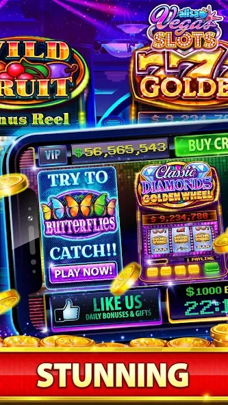 VEGAS Slots by Alisa – Free Fu (Вегас Слоты от Алисы) [МОД Unlocked] Screenshot 5