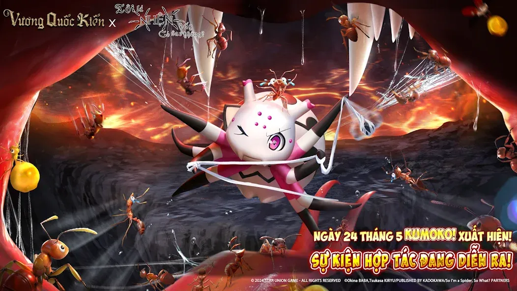 Vương Quốc Kiến - Gamota [МОД Бесконечные деньги] Screenshot 1