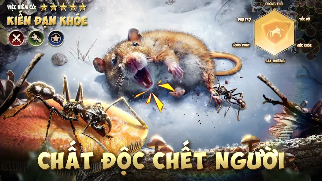 Vương Quốc Kiến - Gamota [МОД Бесконечные деньги] Screenshot 2