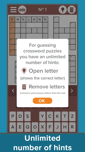 Crossword: Grand collection [МОД Бесконечные монеты] Screenshot 5