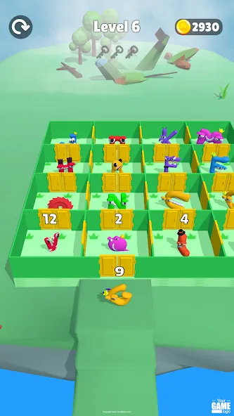 Alphabet Battle: Room Maze (Алфавит батл) [МОД Бесконечные деньги] Screenshot 5