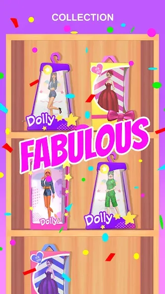 Doll Makeover - DIY 3D Dolly [МОД Бесконечные монеты] Screenshot 5