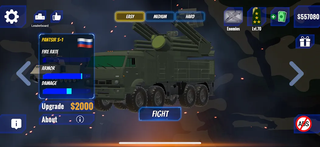 C-RAM Simulator: Air defense [МОД Бесконечные монеты] Screenshot 3