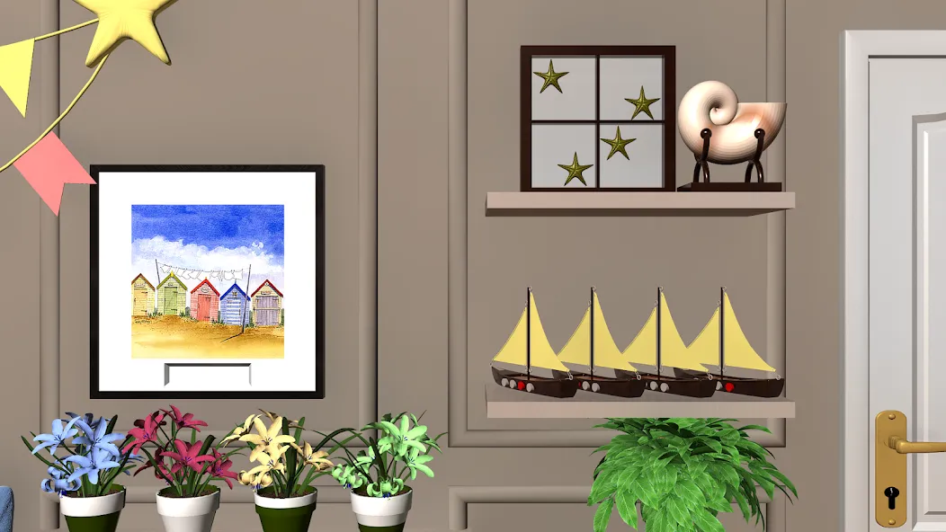 Four Rooms Escape 3 (Фор Румс Эскейп 3) [МОД Бесконечные деньги] Screenshot 4