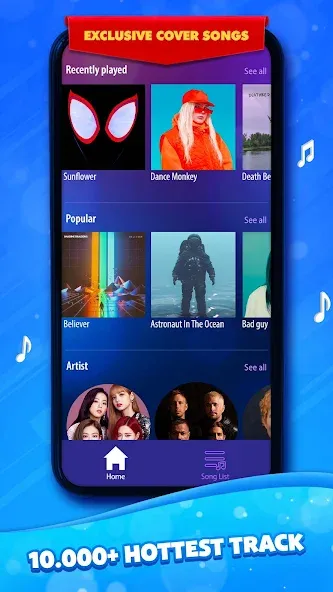 Duet Tiles: Dual Vocal Music (Дуэт Тайлз) [МОД Menu] Screenshot 1