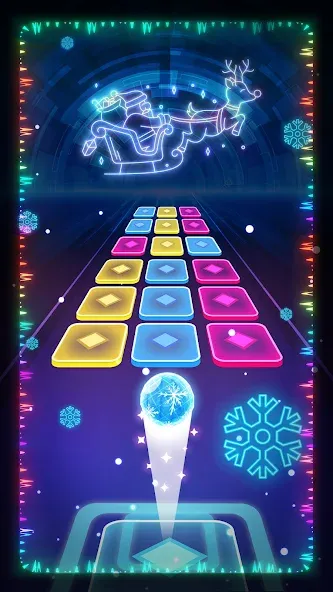 Color Hop 3D - Music Game (Цветной Хоп 3D) [МОД Меню] Screenshot 2