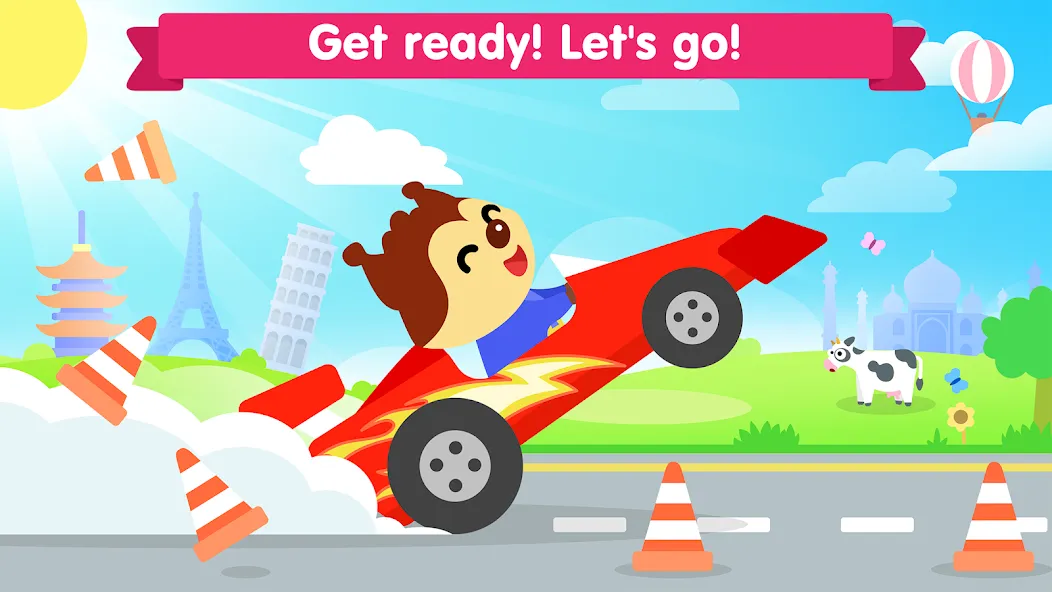 Car games for toddlers & kids [МОД Бесконечные деньги] Screenshot 3